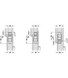 TAY CO THỦY LỰC HAFELE 80KG DCL33 931.84.039