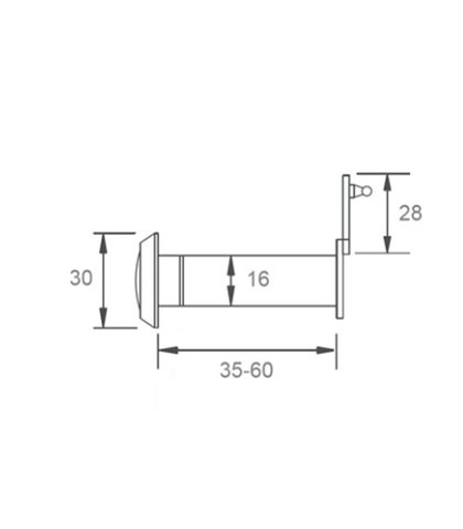 MẮT THẦN HAFELE 709.44.200