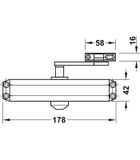 TAY CO THỦY LỰC HAFELE 60Kg DCL11 931.84.659