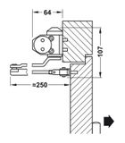 TAY CO THỦY LỰC HAFELE 60Kg DCL11 931.84.659