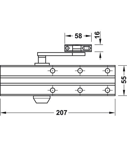 TAY CO THỦY LỰC HAFELE 80KG DCL15 931.84.689