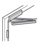 TAY CO THỦY LỰC HAFELE 80Kg DCL83 931.84.289