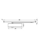 TAY CO THỦY LỰC HAFELE 80Kg DCL55 931.84.139