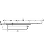 TAY CO THỦY LỰC HAFELE 150Kg 931.84.005