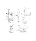 BỘ TAY NẮM NẮP CHỤP TRÒN KIỂU G1 489.10.661