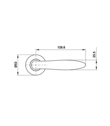 TAY NẮM GẠT HAFELE 499.62.546