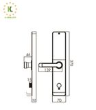 Khóa điện tử KASSLER KL-555