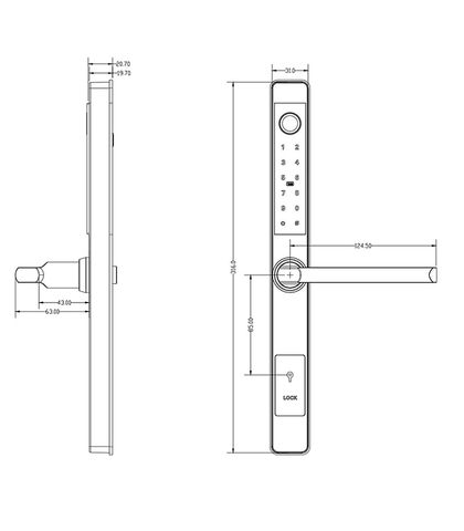 KHÓA THẺ TỪ KHÁCH SẠN WIKILOCK WK-DQ