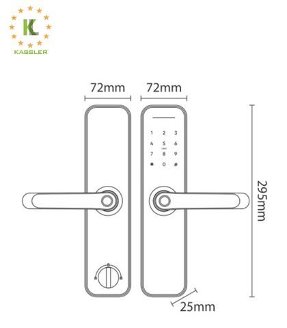 Khóa điện tử KASSLER KL-668