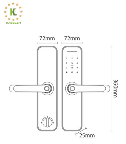 Khóa điện tử KASSLER KL-696 APP