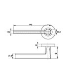 TAY NẮM CỬA PHÒNG HAFELE 903.99.329