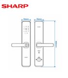 Khóa điện tử SHARP A2-B