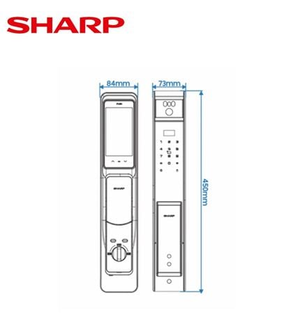 Khóa điện tử SHARP H2-V PRO