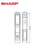 Khóa điện tử SHARP H2-V