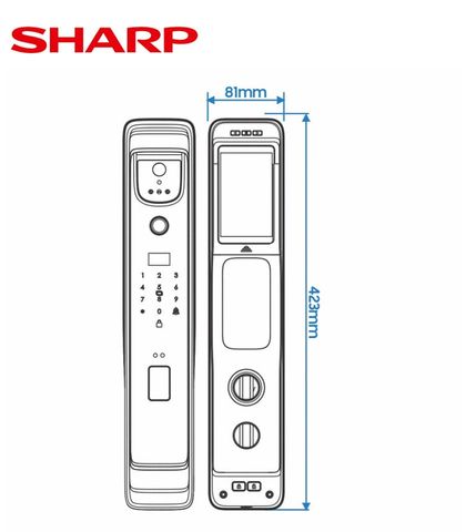 Khóa điện tử SHARP H3-FV