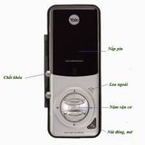 Khóa cửa kính Yale YDR 313
