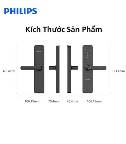 Khóa thông minh Philips DDL609