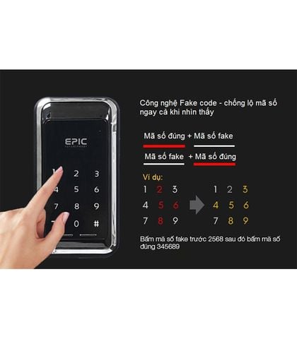 KHÓA ĐIỆN TỬ EPIC ES 100D