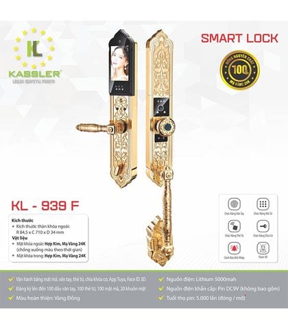 Khóa điện tử Kassler 939F