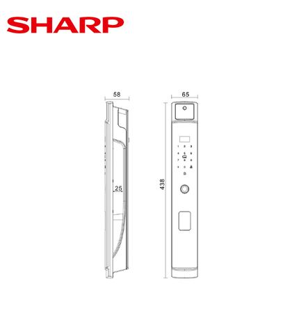 Khóa điện tử SHARP S2-V