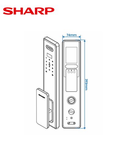 Khóa điện tử SHARP S6-B PRO