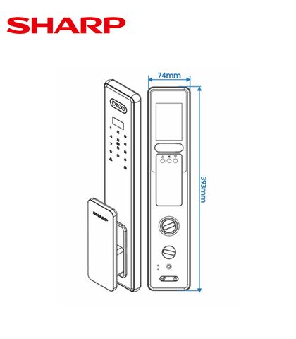 Khóa điện tử SHARP S6-FV PRO