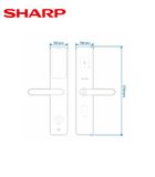 Khóa điện tử SHARP T2-B