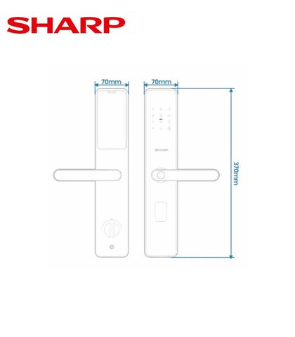 Khóa điện tử SHARP T2-B