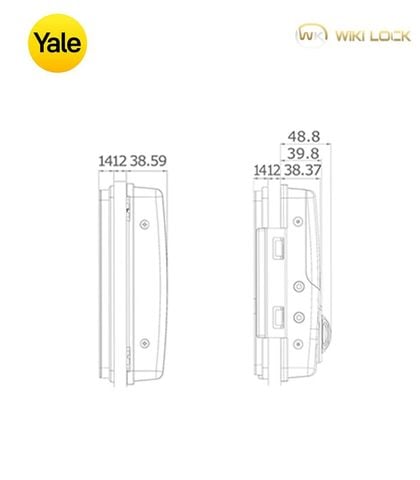 KHÓA THÔNG MINH YALE YDG 413A