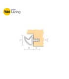 RON ĐỆM KHÍ CHO CỬA YALE B600B DÀI 100M