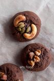 Bánh quy cookie nutella chảy