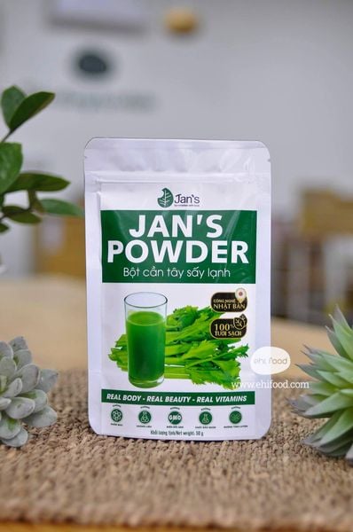 Bột Cải Kale Sấy Lạnh hữu cơ Jan’s Powder