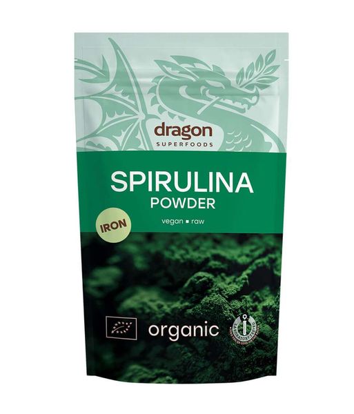 Bột tảo xoắn Spirulina hữu cơ Dragon Superfoods