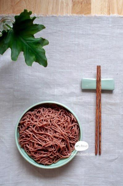 Bún gạo lứt đỏ thực dưỡng