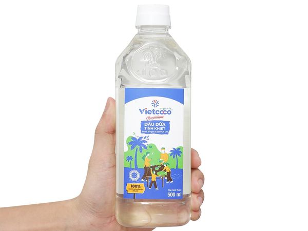 Dầu dừa tinh khiết Premium hữu cơ Vietcoco