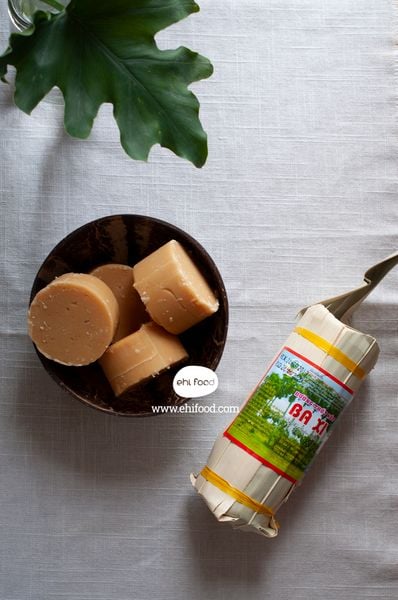 Đường thốt nốt Ba Xi dạng bánh