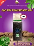Gạo lứt tím than hữu cơ Hoàng Kim - Đặc sản gạo lứt