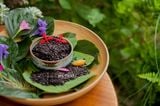 Gạo lứt tím than hữu cơ Hoàng Kim - Đặc sản gạo lứt