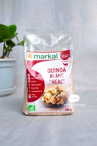 Hạt diêm mạch quinoa trắng hữu cơ Markal