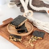 Snack rong biển kẹp hạt không đường healthy