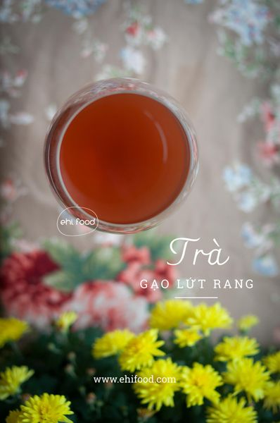 TRÀ GẠO LỨT ĐỎ RANG