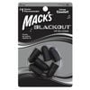 Hộp 3 đôi Nút bịt tai chống ồn cho Âm nhạc Macks Black Out - Nhập khẩu từ Mỹ