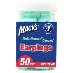 Hộp 50 đôi Nút bịt tai chống ồn bảo vệ tai Safe Sound - Nhập khẩu từ Mỹ