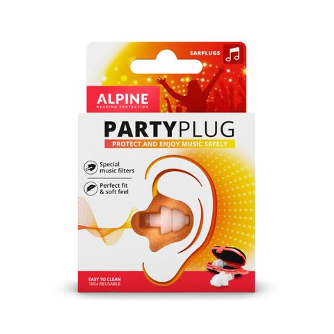 Nút bịt tai dùng cho âm nhạc Alpine Party Plug - Nhập khẩu từ Hà Lan