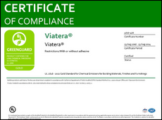 2024 viatera greenguard gold certification