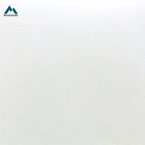 Metastone quartz surface PL001 Lightning White