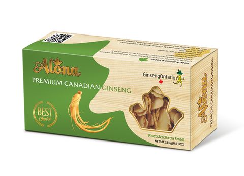 Nhân sâm lát nhỏ, hộp 250gr