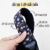 Dây đeo mảy ảnh xanh hoa nhí - Camera Strap dành cho máy ảnh Sony, Canon, Nikon, Fuji,..... - Dây máy ảnh MadebyCammix