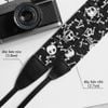 [NEW] Dây đeo máy ảnh dành cho máy Fuji, Canon, Nikon, Sony... - Camera Strap hoạ tiết xì kull ngầu - Dây đeo máy ảnh