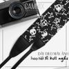 [NEW] Dây đeo máy ảnh dành cho máy Fuji, Canon, Nikon, Sony... - Camera Strap hoạ tiết xì kull ngầu - Dây đeo máy ảnh